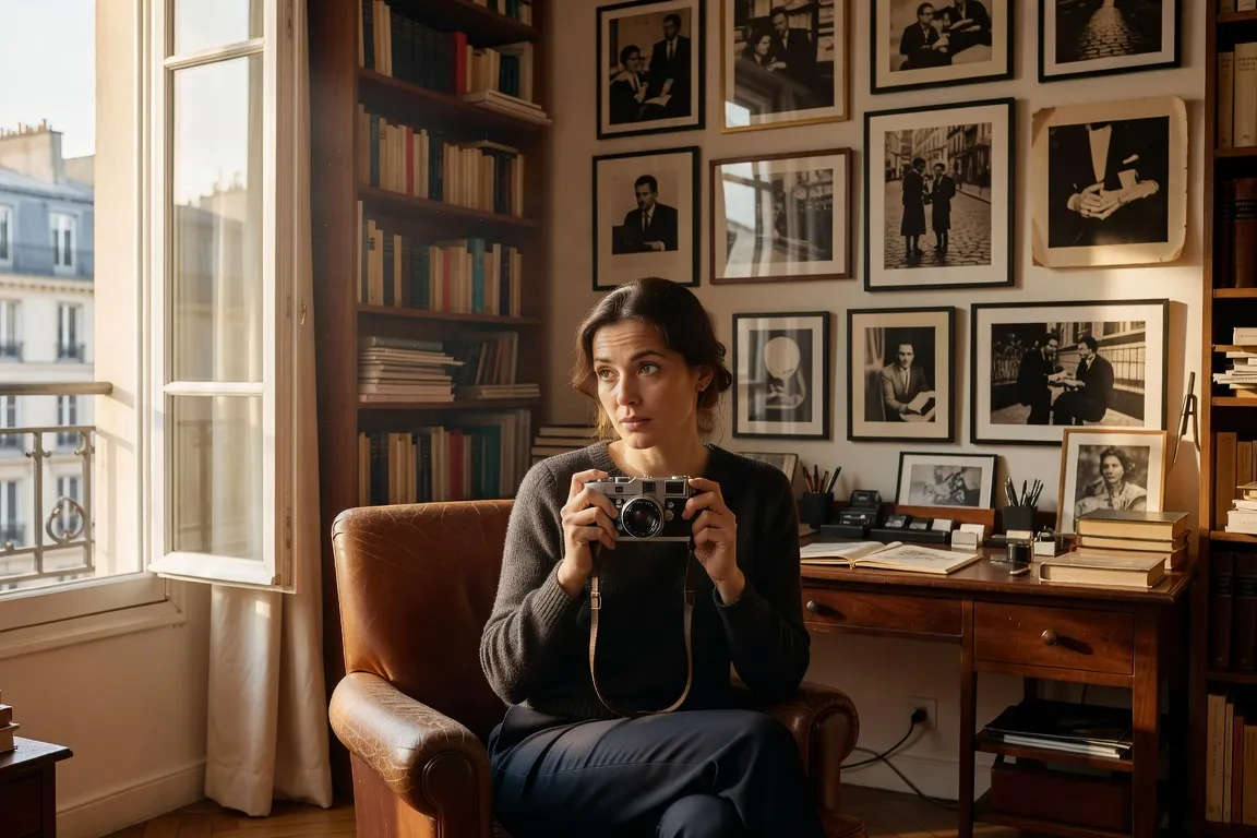 Anny Duperey, comédienne française et photographe