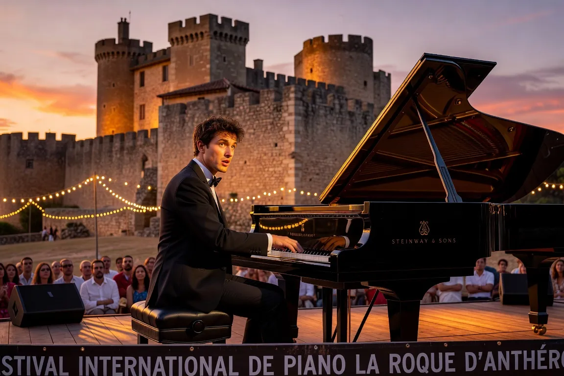 Célia Oneto Bensaïd au piano, pianiste française du CNSMD de Paris